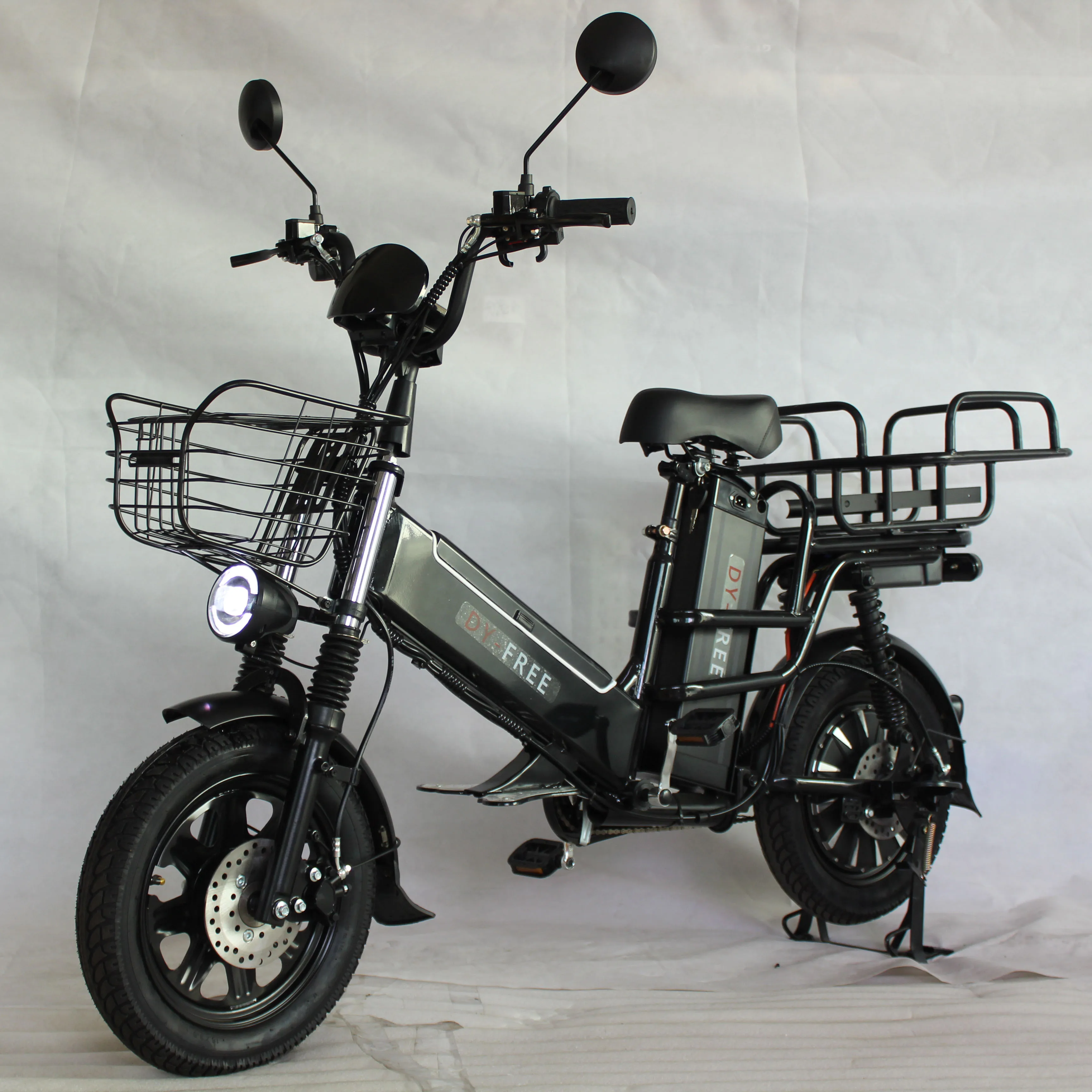 MINAKO factory direct 16inch 60V 20AH 1500W long range electric food delivery bicycle High Power e-bike for cargo and passenger