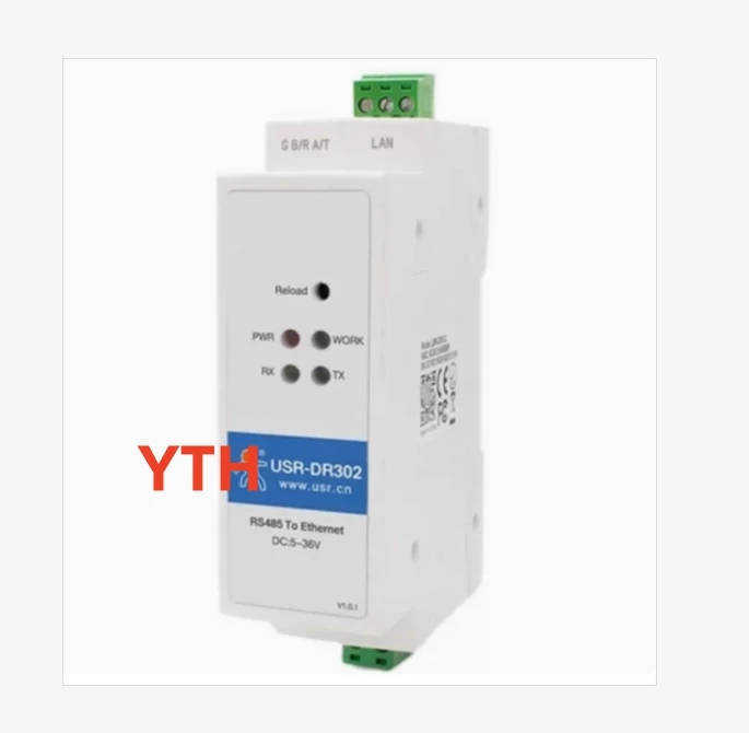 RS232 RS485 RS422 to Ethernet Serial Server Module ETH Converter 232-485-422-ETH Signal RTU to Modbus TCP USR-DR302