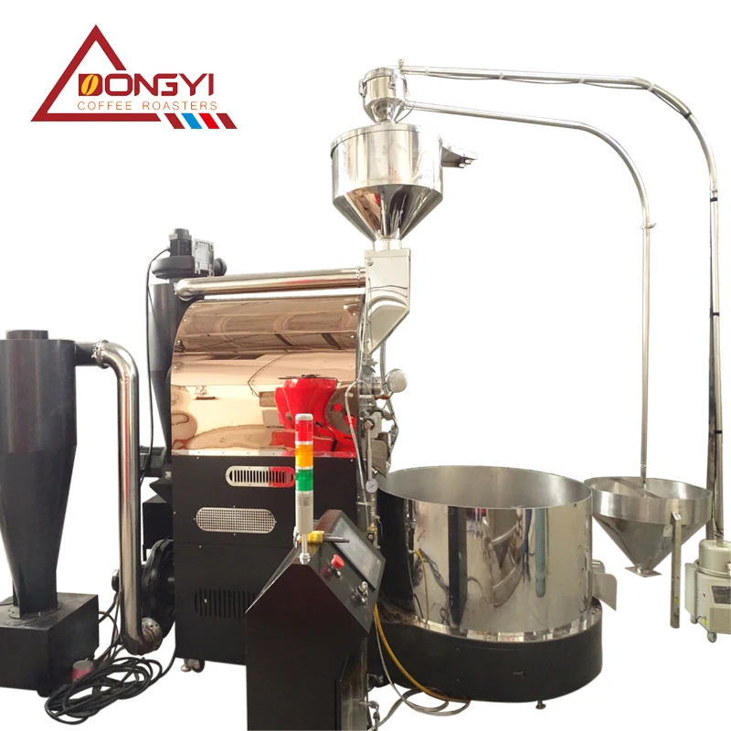  Dongyi food grade roasted coffee bean for commercial roasters 15kg 25kg 50kg 120kg 200kg industry