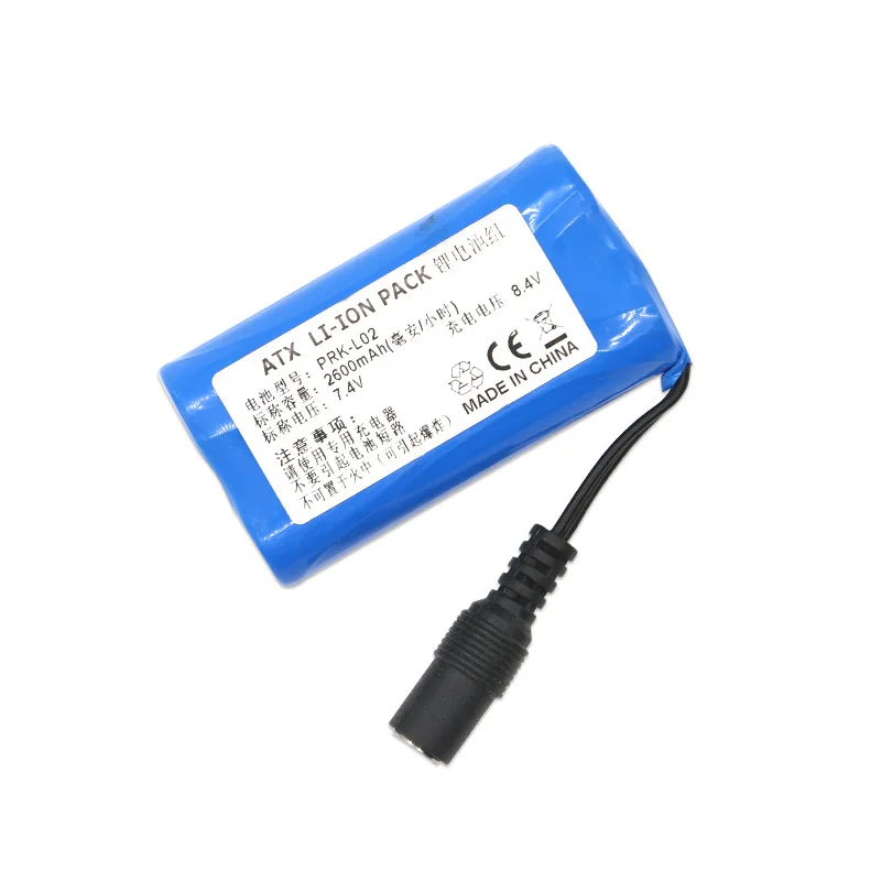 18650 lithium battery pack 7.4V 2 series 4 parallel battery power tool electric vehicle battery pack supply