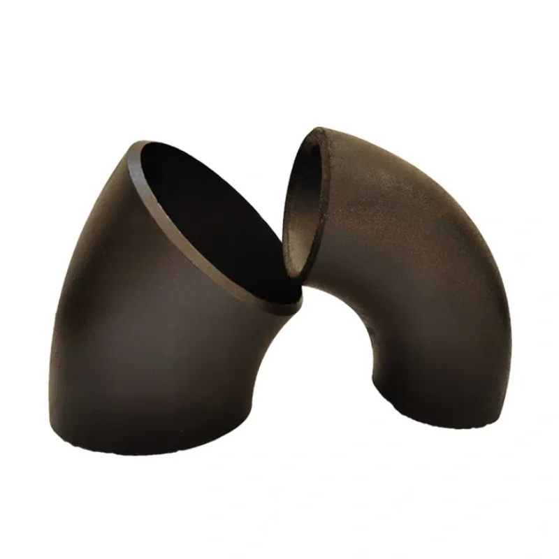 Hot Sale 168mm X 7mm Tube Fitting ASTM A234 90 Or 180 Degree Mild Black Carbon Steel Pipe Elbow Forging Flange Chemical