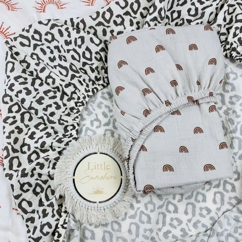 Custom embroidery different sizes elastic fitted bed sheets cotton for beds