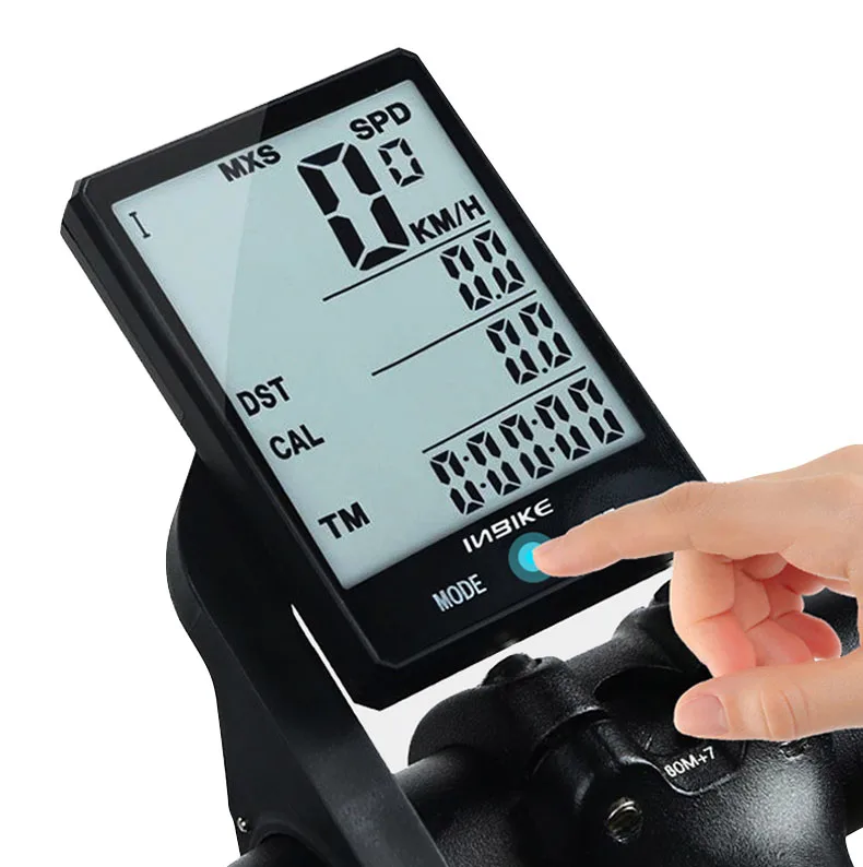INBIKE 2 8 'беспроводной водонепроницаемый велосипедный одометр держатель GPS