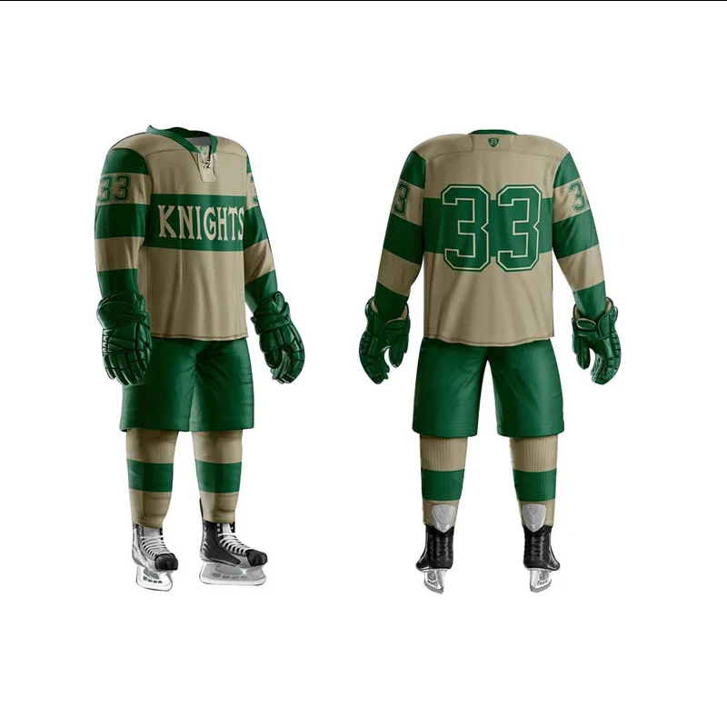 Design Custom Make Your Own Team Ice Hockey Jerseys Professional High Quality Team Hockey Uniforms / Jersey / Gear