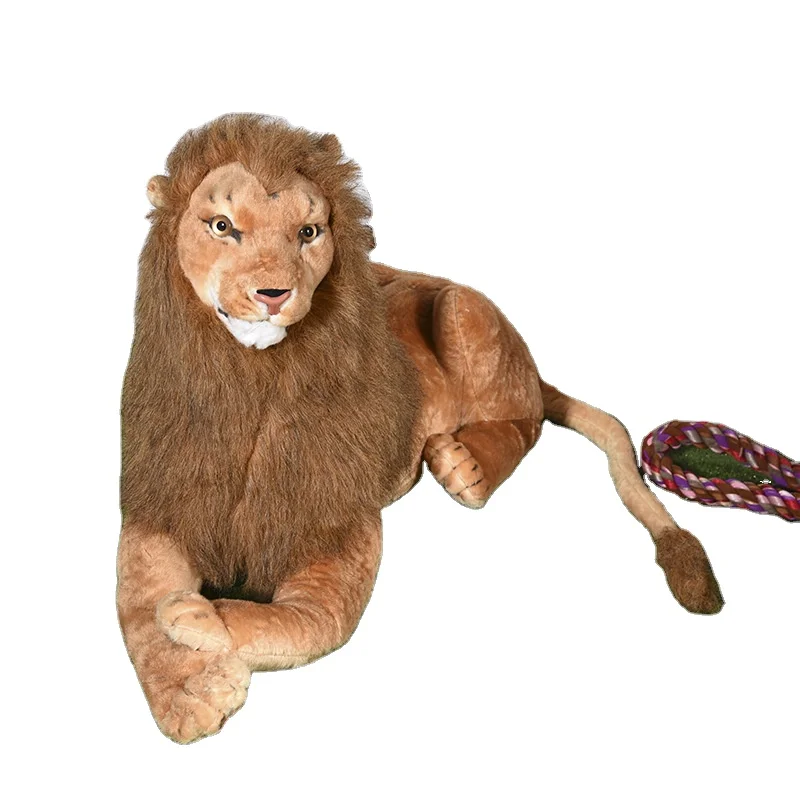 CustomPlushMaker com Toyseei Hot Selling stuffed plush lion toy animal lion mane statue new high quality lion King children gift