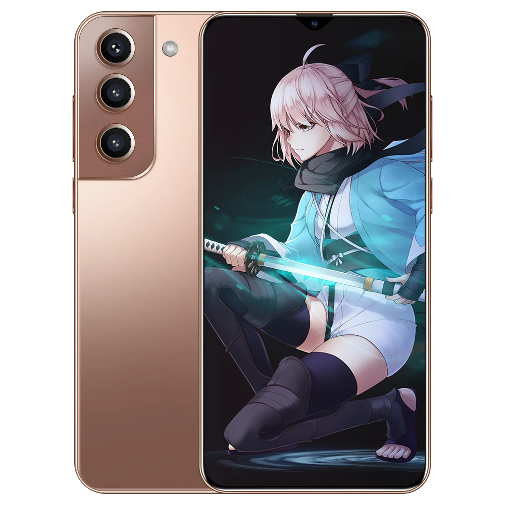 Wholesale price S22+5G signal 16GB RAM+512GB ROM  6800mAh High resolution mobile phones