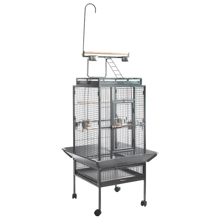 Comfortable White Seed Catcher Big Metal For Cages Vietnam Iny Aviary Decoration Wedding Flight Extra Large Bird Cage