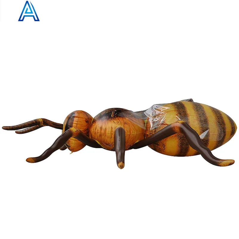 3D cartoon design vinyl PVC air blow inflatable insect coccinella septempunctata beetle beatles ant spider toy