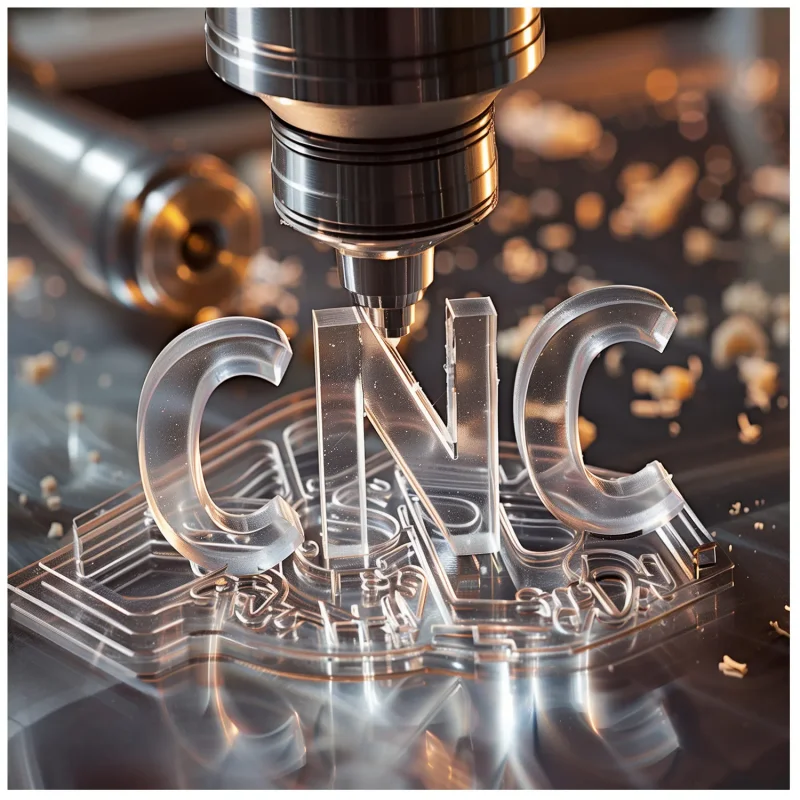 2024 новая обработка Cnc алюминиевых деталей пластиковых