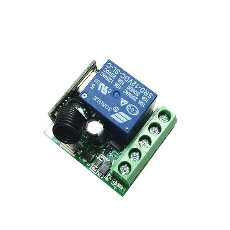 
Century Aoke 315/433MHz Mini Case Universal RF Mini Remote Controller Switch Wireless Automotive Relay Receiver Module 
