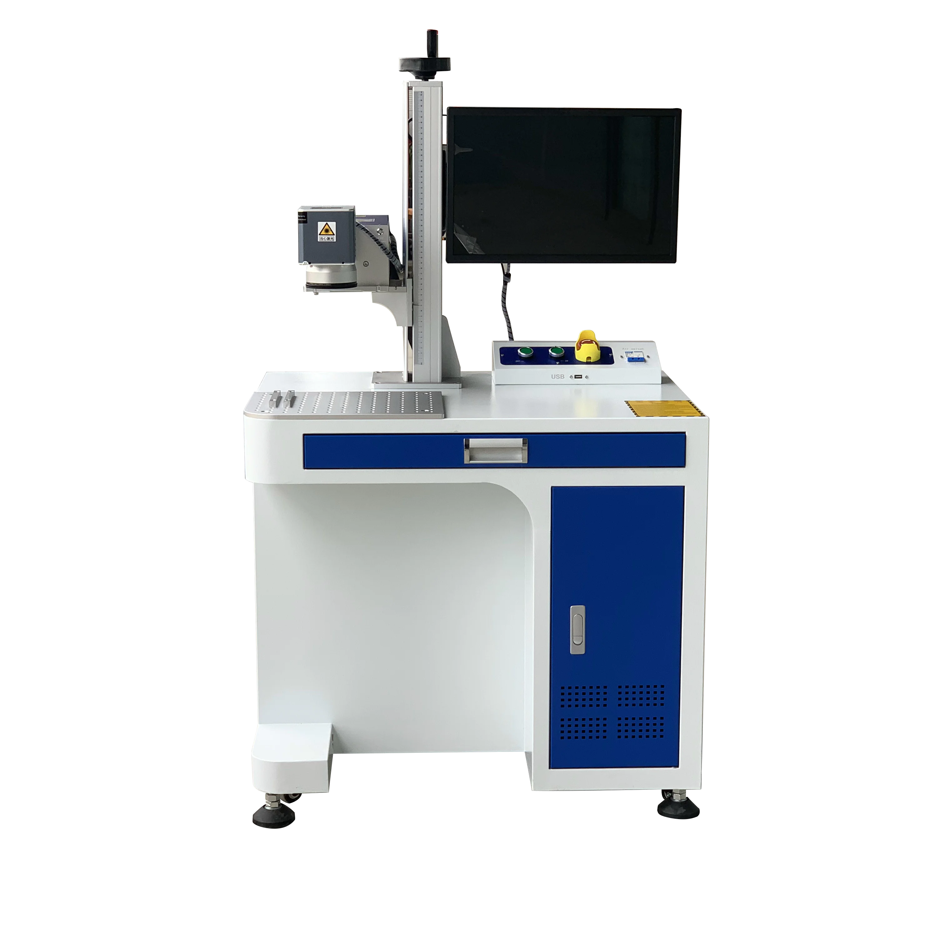 3W 5W 10W UV Laser Marking Machine Ultraviolet Ray Purple Ray marking for plastic and rubber