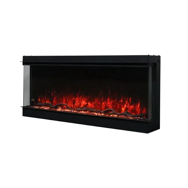 Insert Electric Fireplace Most Realistic Electric Cheminee Fireplace Decorative 40 Inch Modern 7 Colors Led Light Flame Effect