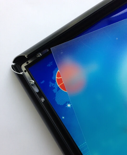 24x36 Silver Snap diploma Frame black Clip Display 11x17 Poster frame