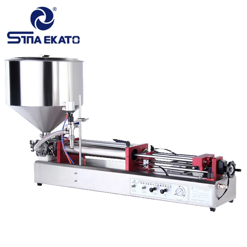 semi-automatic shower gel/shaving gel/body cream filling machine