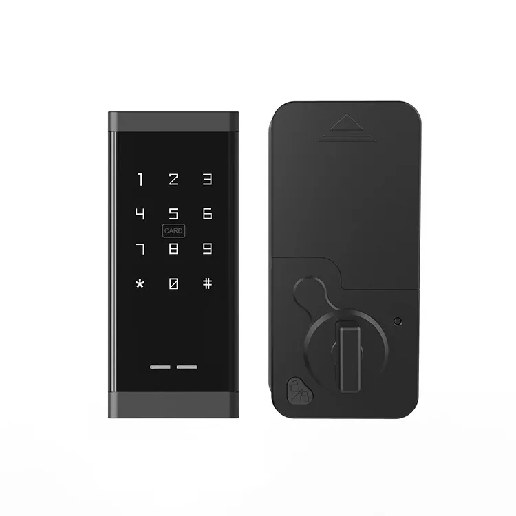 JIXIN Good Price Manufacturer Electric Lock Door Rim Door Lock Hotel Card Lock
