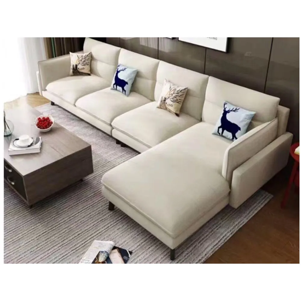 Modern Luxury Reclining Dining Sectional Sofa Set Convertible Wood Furniture for Living Room Well-Sold Home Household Furniture