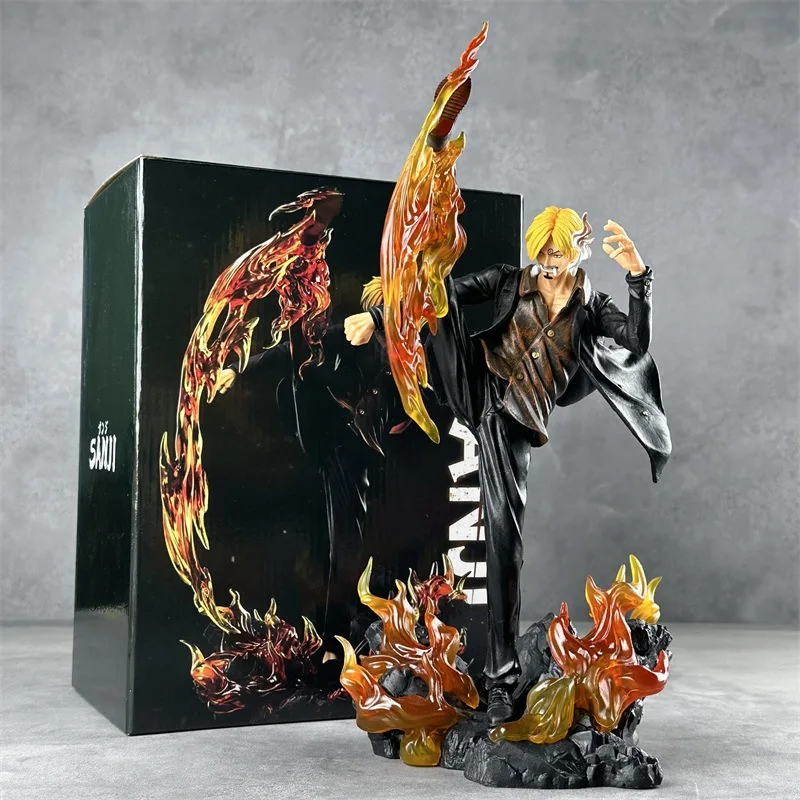 Figuras de One Pieced WF vinsmoke Sanji Straw Hat Group Demon Wind Feet 3 Main model toys action figure Ornaments
