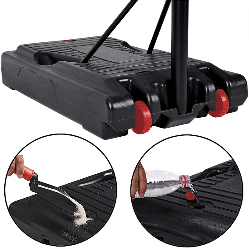 Alibaba professional custom basketball hoop and stand basketball post on wheels