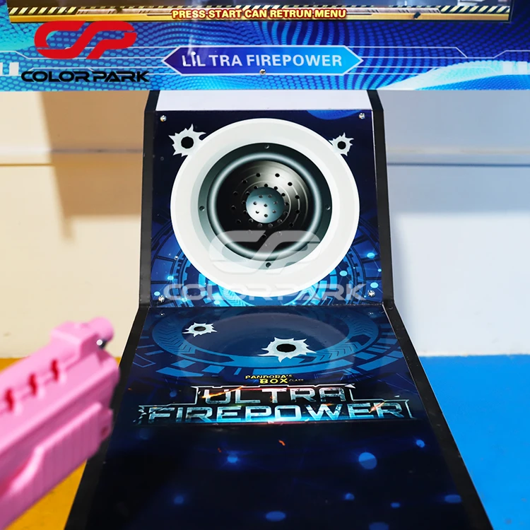 Colorful Park Electronic amusement park simulator time crisis arcade video coin 2 player shooter game console