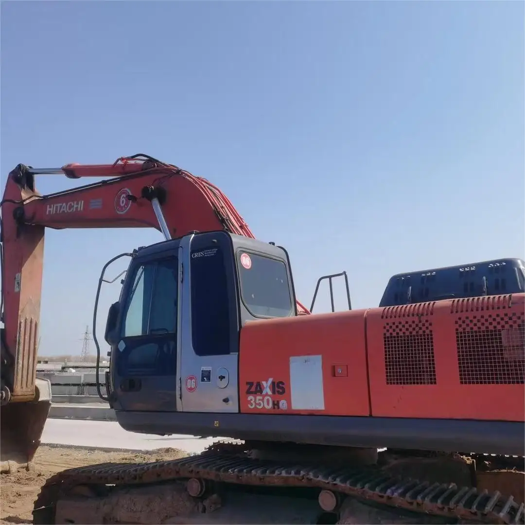 Japan Hitachi ZX350 35 Ton Crawler Excavators Used Hitachi Heavy Duty Machine ZX 350HG Used Excavator