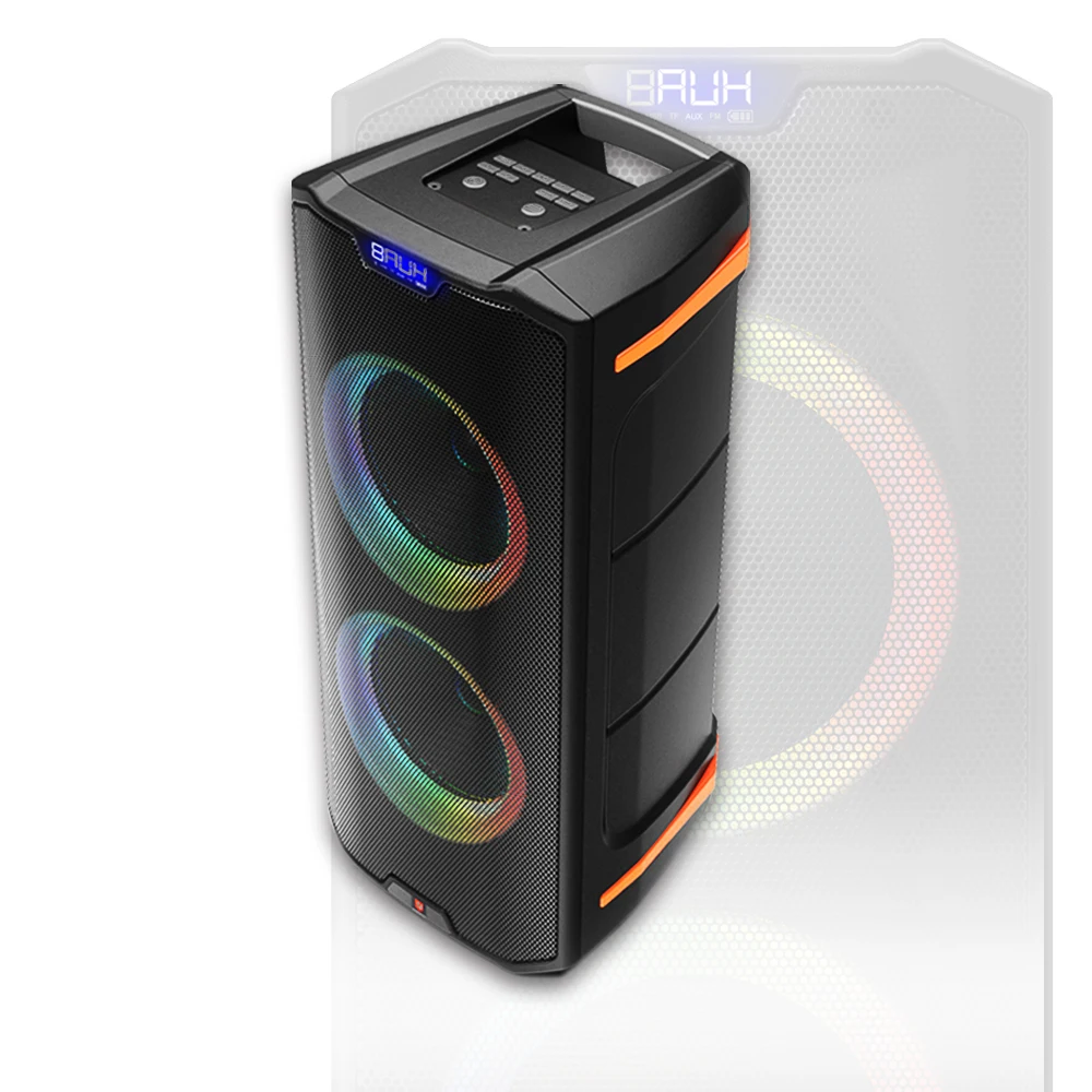 Профессиональный USB-динамик с аккумулятором фронтальный динамик светодиодные фонари T.I Pro audio Y26 портативная bluetooth-Колонка