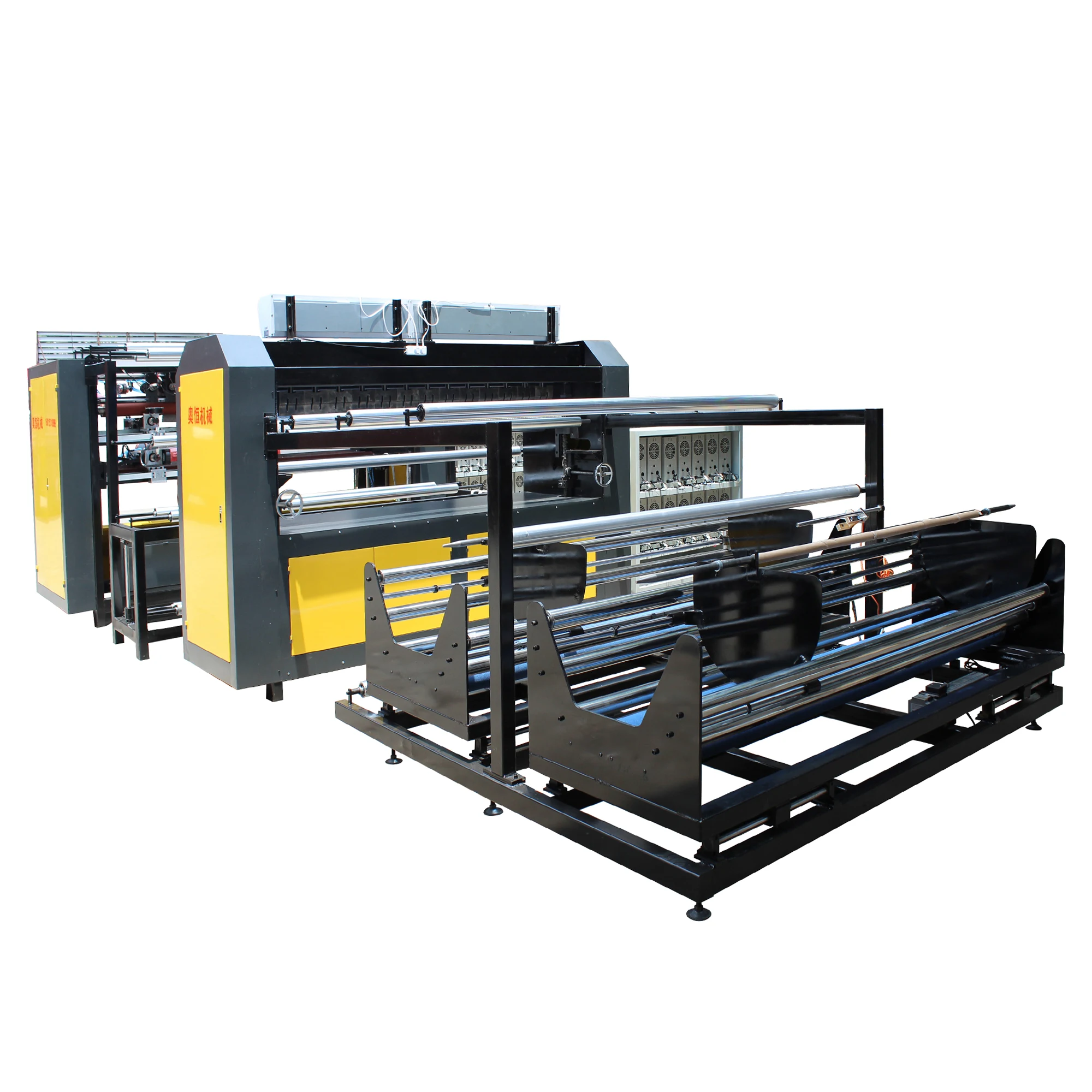 High Quality Product AH-SC1000-3500 slitting & transverse energy saving 20KHz ultrasonic microfiber fabric cutting machine//