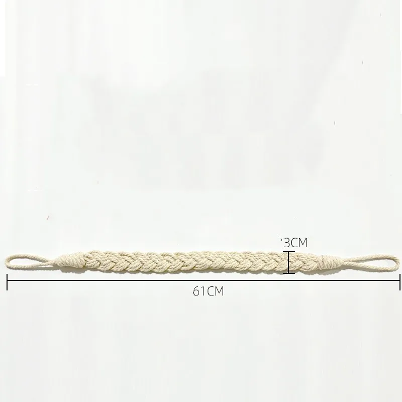 Hot sale curtain strap tie rope Twist braid hand braided curtain accessories tie rope modern simple curtain tie