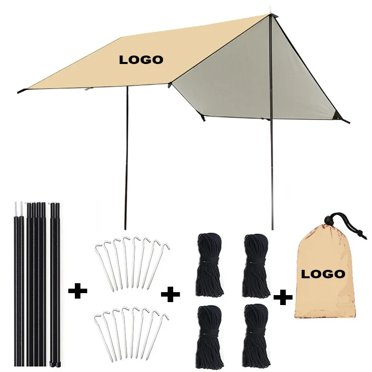 Hot sale outdoor custom color portable lightweight high quality  sunshade park beach camping canopy tent