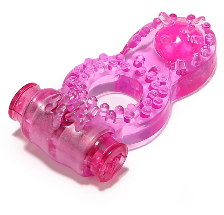 Triple Vibrator Ring Massage Stick Masturbation Lasting Delay Cocking Stimulate Utensils Massage Clitoris Anal Vibration for Men