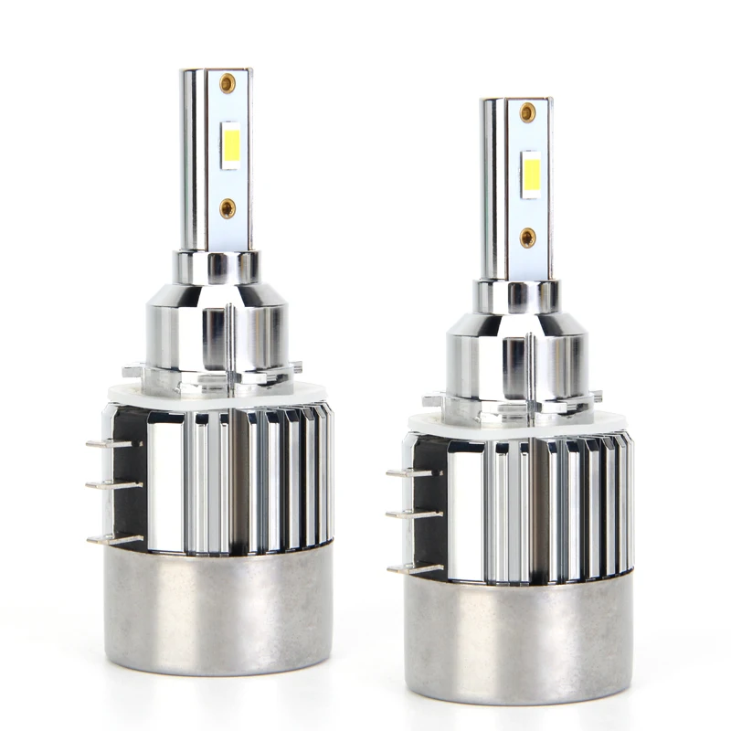 Hot sale 6000K White H15 LED Headlight Bulb 12V 56w 5600lm Headlight built in canbus Easy to Install H15 Led Headlight