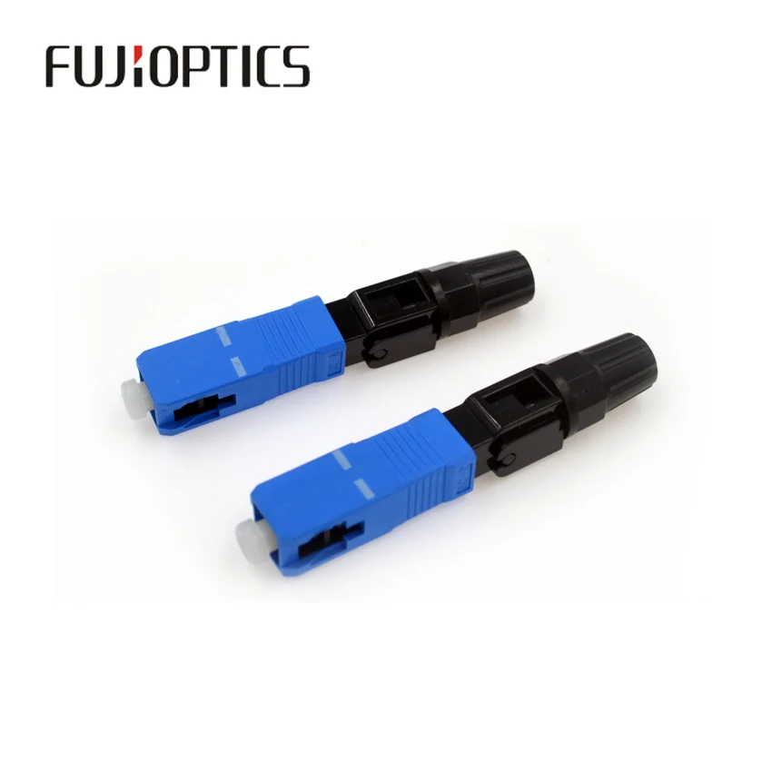 FAC Standard Fiber optical Fastconnector Stability 0.3dB SC / UPC SM Fast Connector