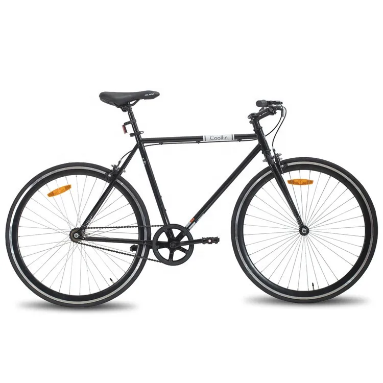 Старинный шоссейный велосипед высокого качества с фиксированной передачей