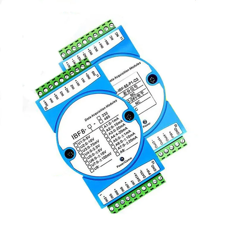 4-20ma Analog Output Module Isolated Rs485 Ic Data Acquisition Module Modbus Rtu Drive