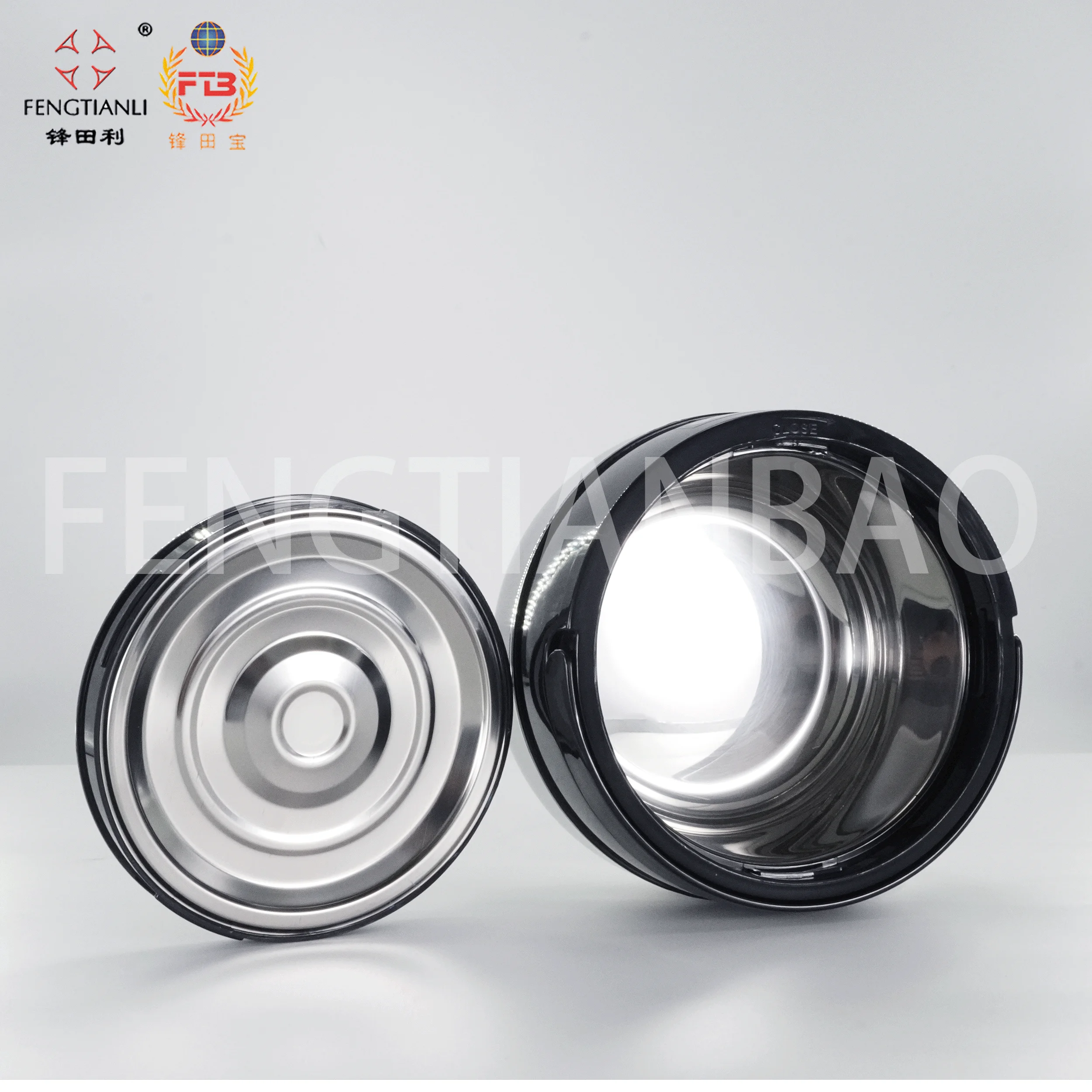 2.0LHigh Quality Plastic Thermal Ware Casserole Pack of Inside Stainless Steel Stainless Steel Keep Fresh Casserole With Handle