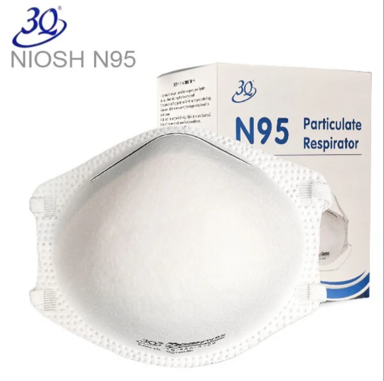 3Q N95 Face Mask Wholesale Price Niosh N95 Standard CFR 42 PPE Protection N95 Mask