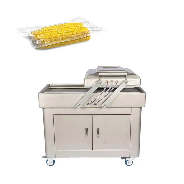 DZ-500/2 Double chambers vacuum packing machine double chambers vacuum sealer