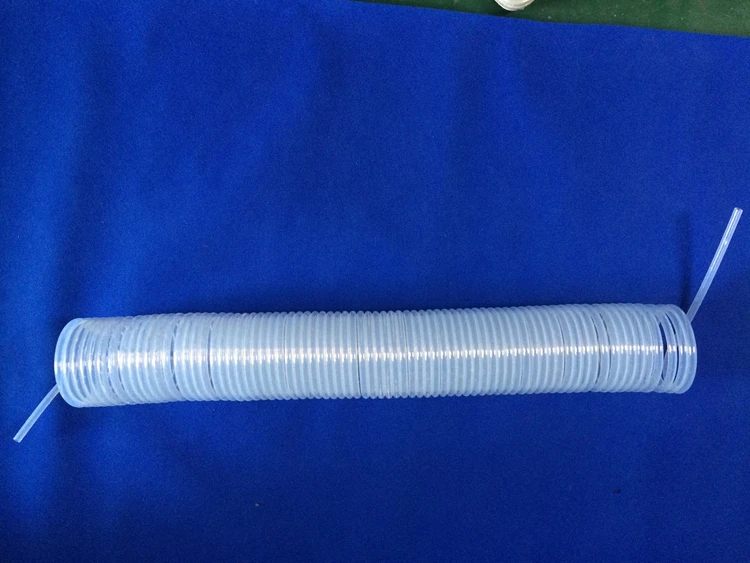 Factory Price transparent FEP plastic coil tube / winding tube / extension coil pipe FEP Tubing