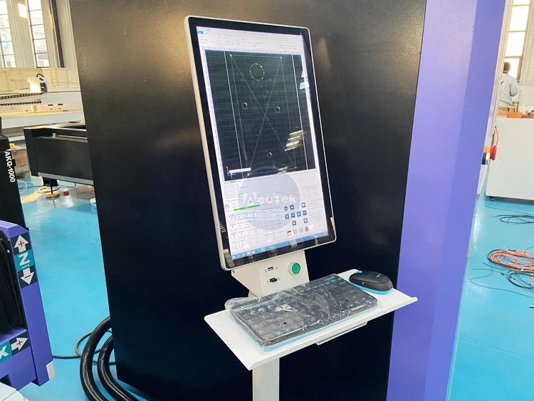 the newest Oil Lubrication System laser cutting machine metal for steel