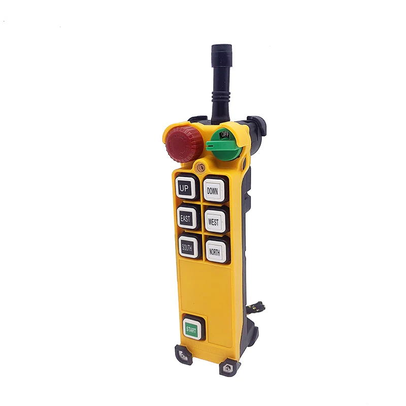 F24-6D telecrane radio 6 buttons apollo telecontrol industrial crane remote control