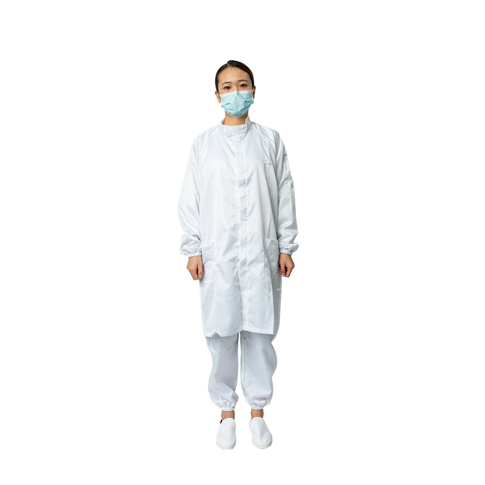 Hot Selling High Quality Working Lab Coats Coverall Anti-Static Garments Suit Cleanroom Esd Clothes