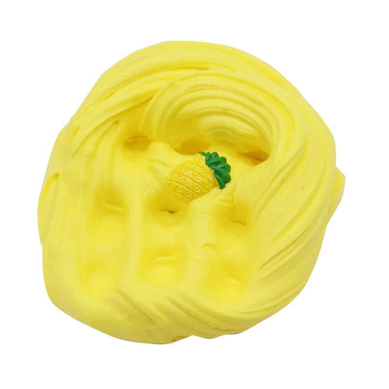 200ml Hot sales DIY Cotton foam clay slime mud for kids 3D air dry modeling clay slime Toy