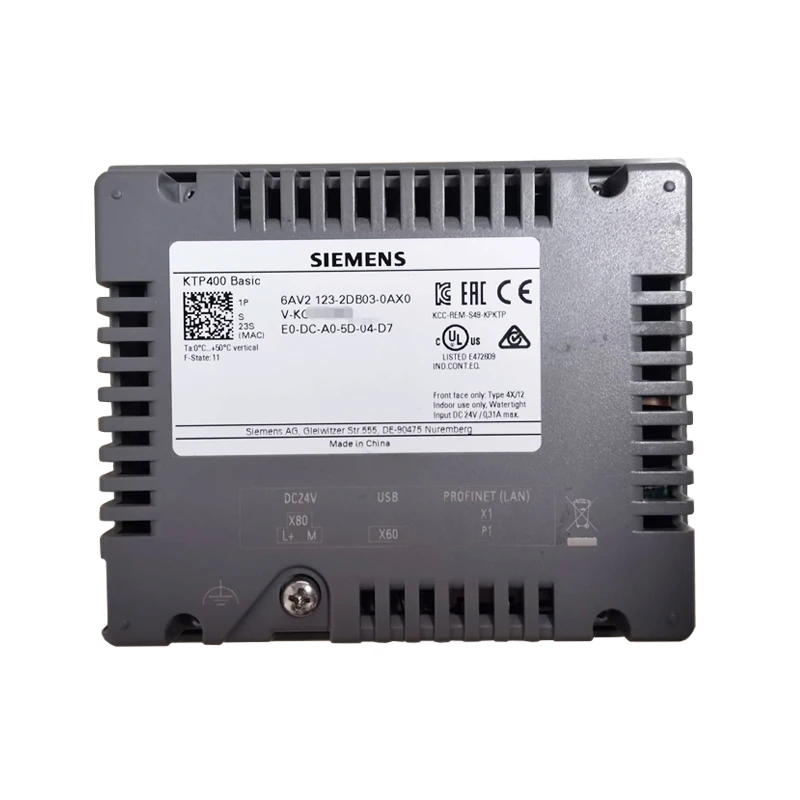  6AV2123-2DB03-0AX0 Siemens SIMATIC HMI KTP400 Базовая сенсорная
