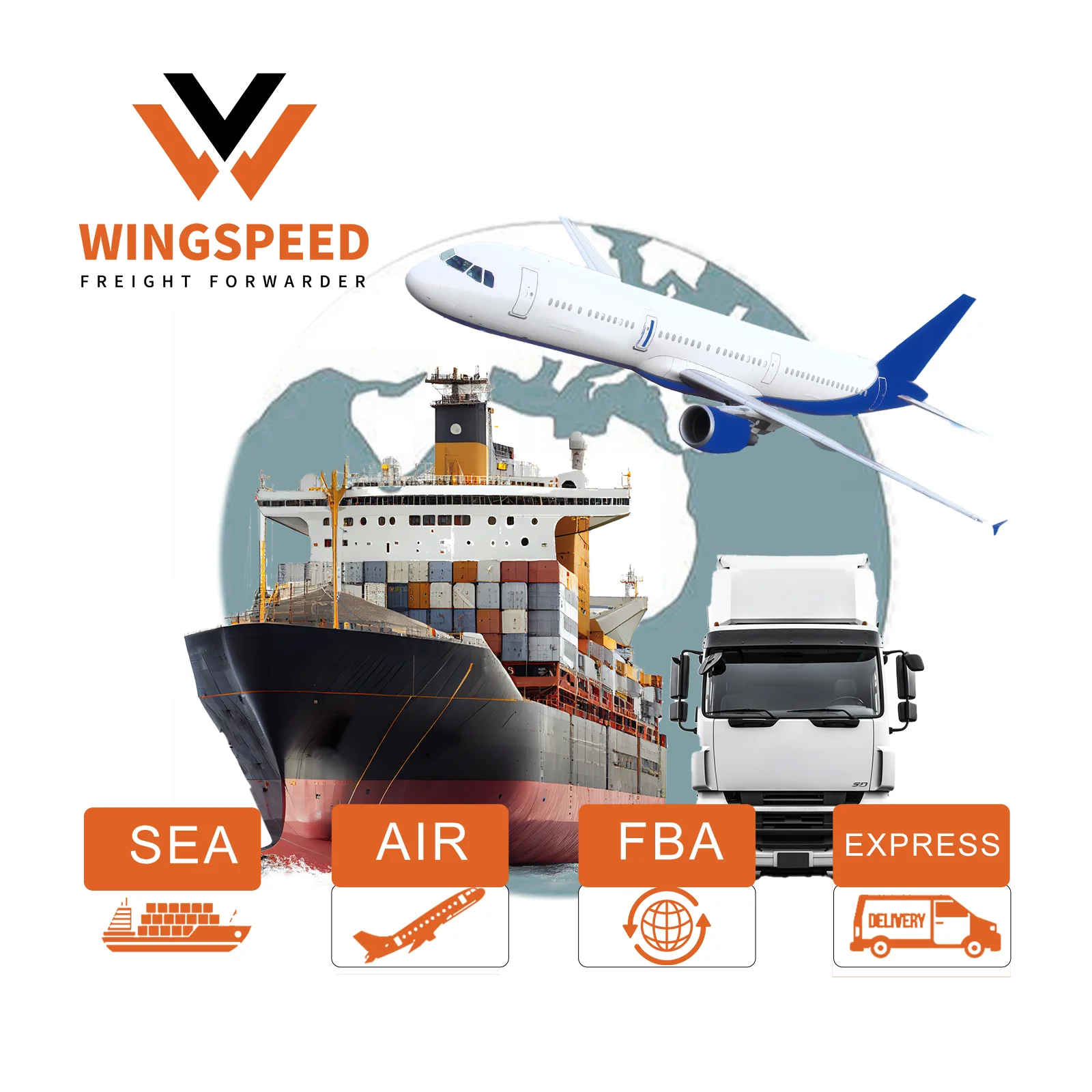Door To Door Logistics Service Wingspeed Freight Forwarder LCL Shipping Agent Air Shipping From China To France