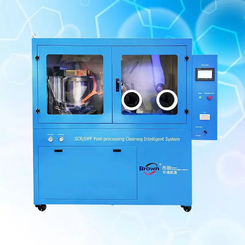 Brown water scr cleaning machine 100% dpf cleaner exhaust filter cleaning garage equipment