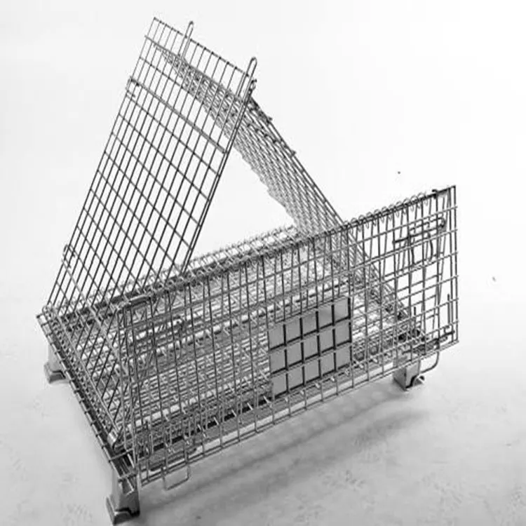 Transportation Custom 4 Wheel Collapsible Industrial Warehouse Heavy Duty Steel Mobile Logistics Cart Trolley