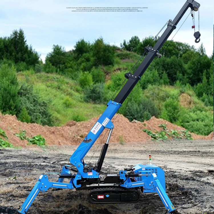 Factory supply mini crane spider 5 ton mini spider crane from China
