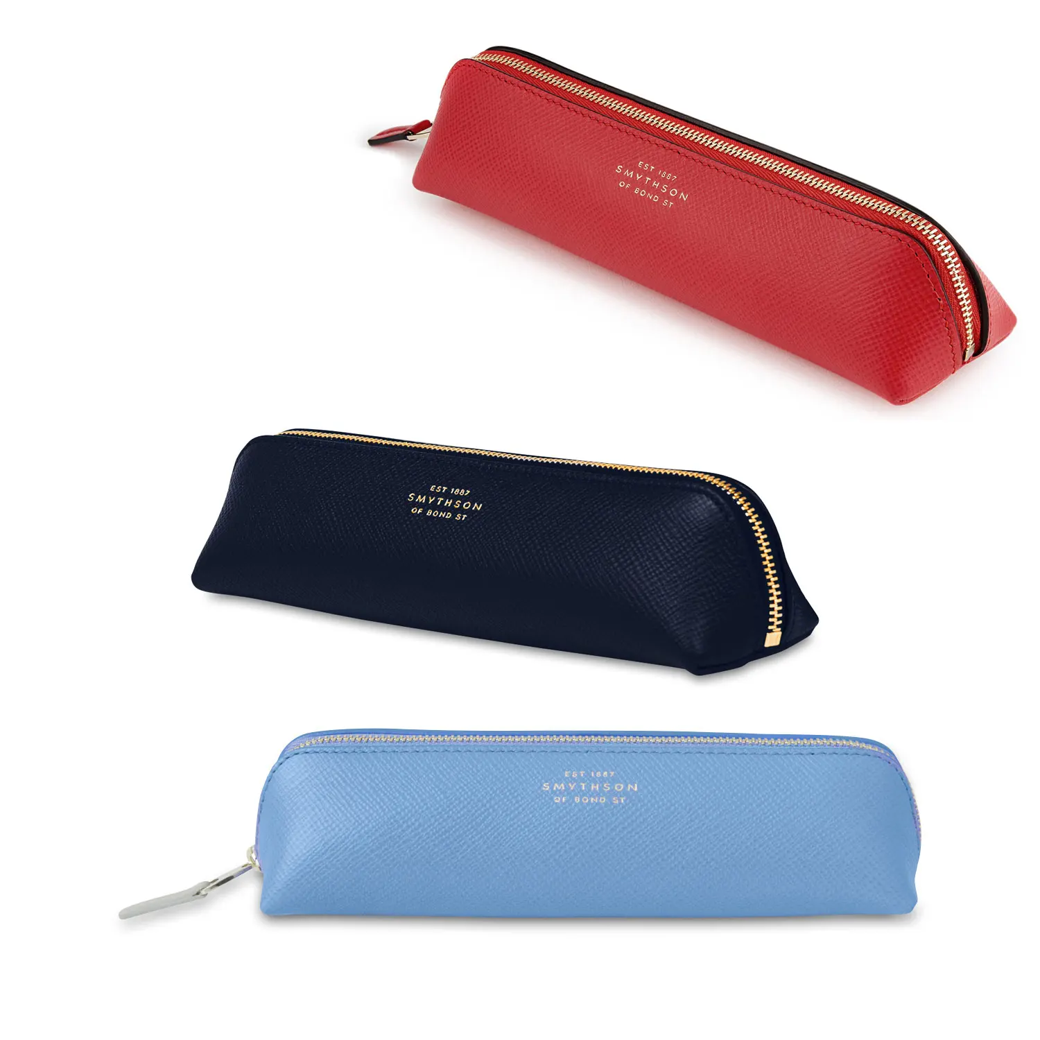 
Pen Holder Pencil Case Leather For Customization PU/Genuine Leather Pen Holder 