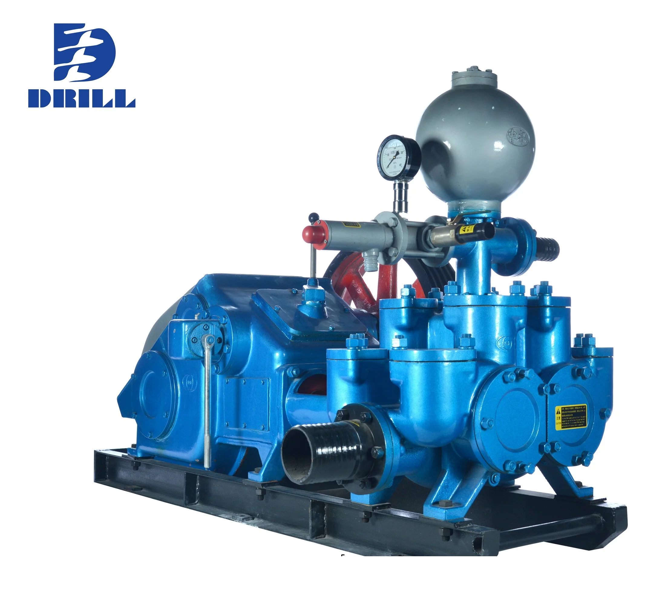 BW850/5 Horizontal Double Cylinder Reciprocating Double Action Piston Mud Water Pump