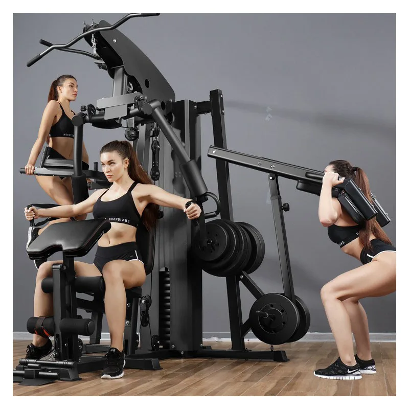 new design muscle exercise power weights set sport machine multifunctional gym equipment mutli function station