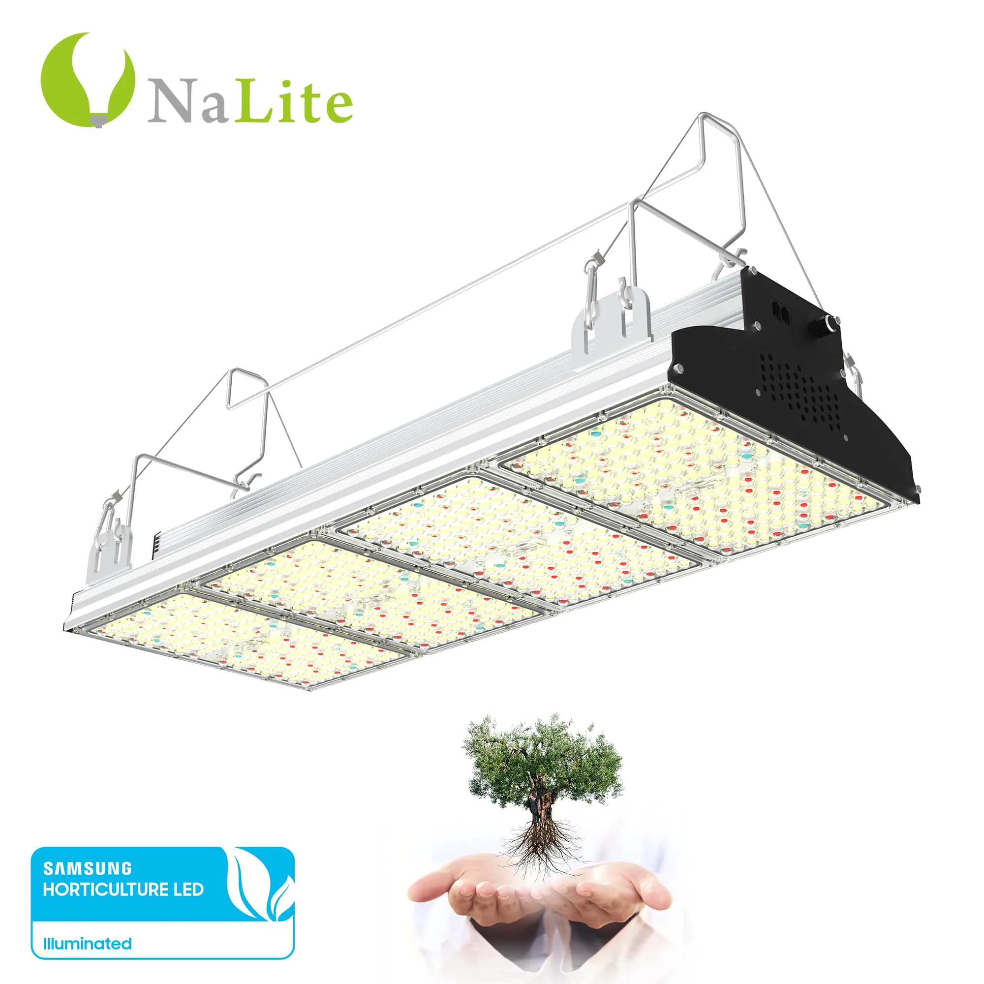 Nalite 400w 640w full spectrum equipment samsung dimmable led lamp grow light bar indoor panel 3umol for greenhouse